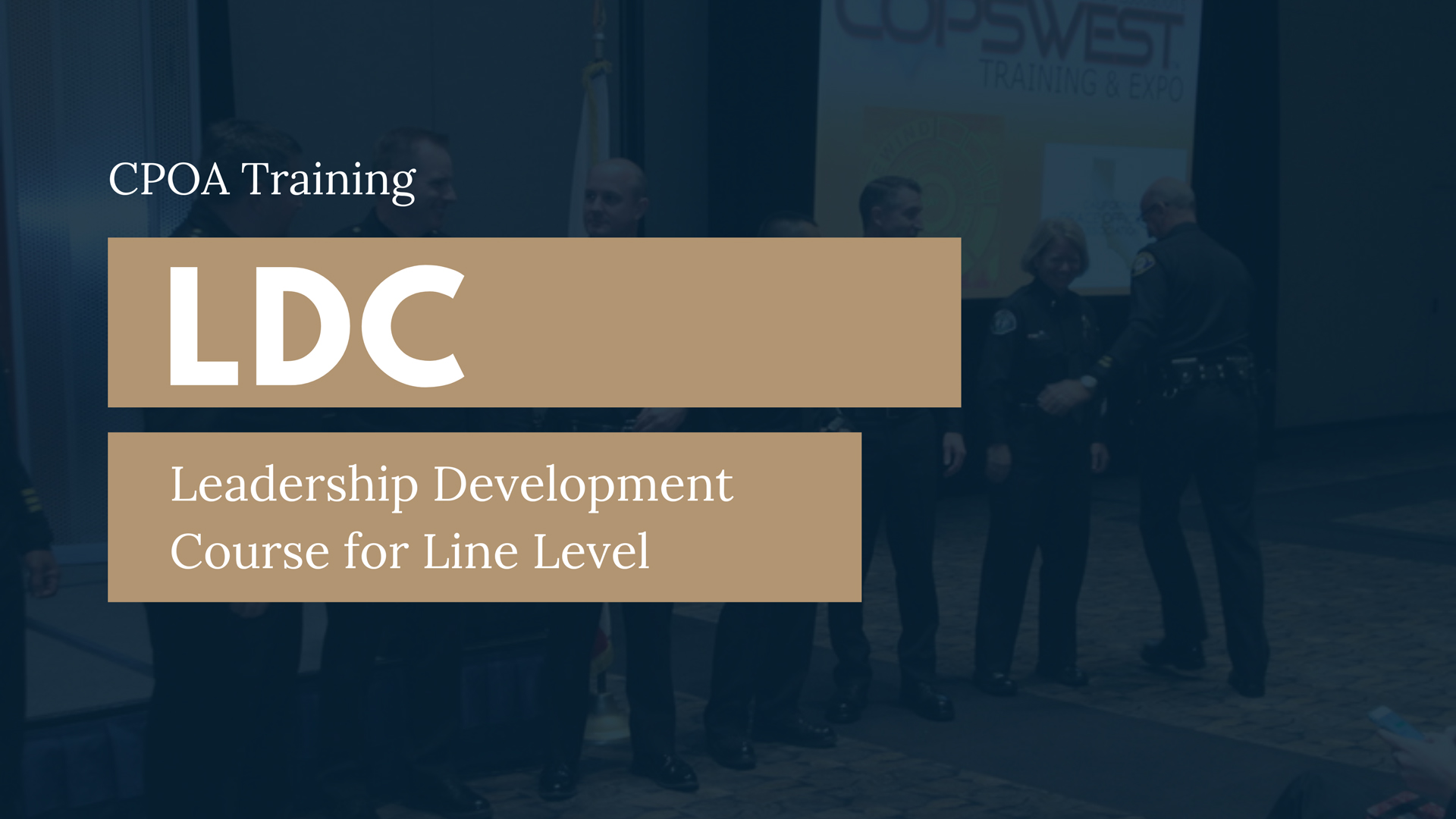 Training Banner - Leadership Development Course for Line Level